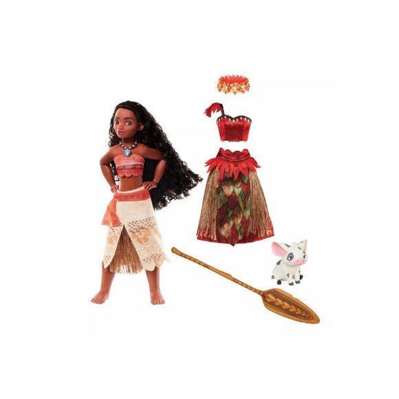 Disney Moana Story Doll Set 11" with Accessories and Coloring Activities - Picture 3 of 3